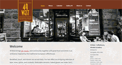 Desktop Screenshot of 49westcoffeehouse.com
